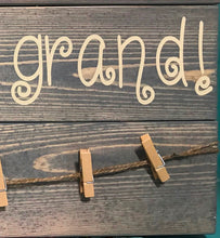 Load image into Gallery viewer, Grandkids Make Life Grand photo board