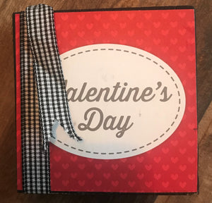 Valentine V-Day Bitty Block